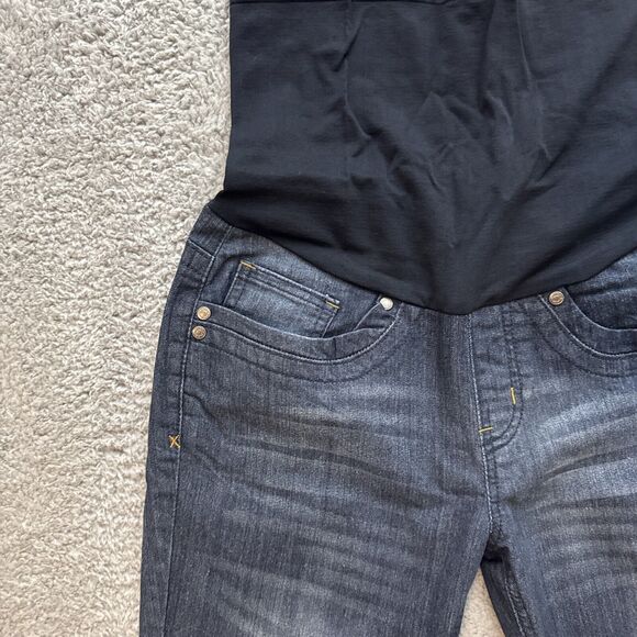 Bella Vida Maternity Jeans Womens Small Classic Capsule Stretch Basic Comfort - Picture 3 of 12